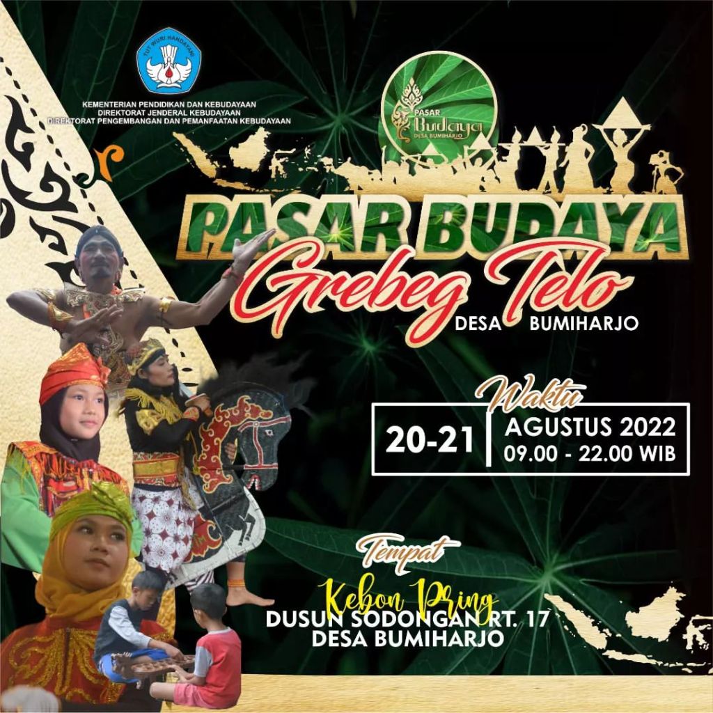 Pasar Budaya Grebeg Telo Desa Bumiharjo