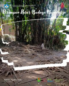 Bonggol Telo, Salah satu yang akan digunakan dan dimanfaat dalam acara pasar budaya grebek telo bumiharjo.