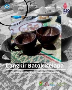 Salah satu alat tradisional yang digunakan untuk pasar budaya bumiharjo besok adalah cangkir yang terbuat dengan batok kelapa. Hal ini dilakukan untuk menambah kesan tradisional dan mendukung UMKM dan menambah daya tarik bagi para pengunjungnya.