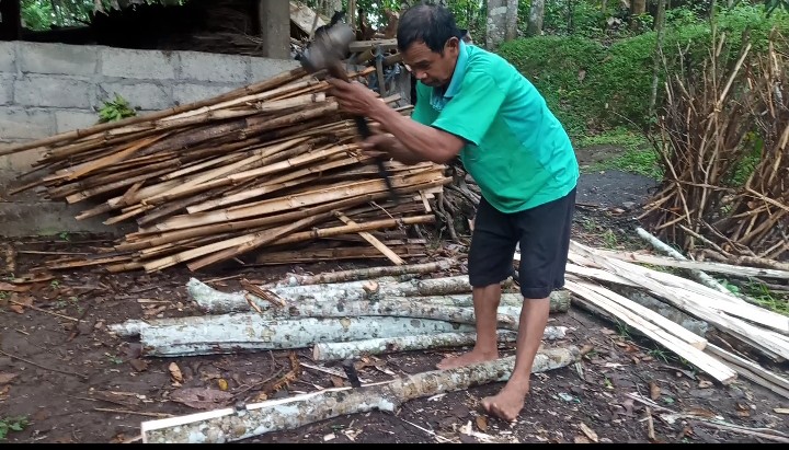 Pengetahuan tradisonal Mlatok Kayu Desa Bigaran Borobudur #1