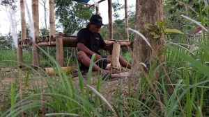 Teknologi tradisional - alat komunikasi - Kenthongan - desa kebonsari 02