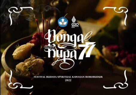Cover Buku Festival Budaya Spiritual Kawasan Borobudur Dungo Mawa Rupo - Tahun 2022