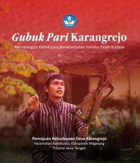Cover Buku PPK Desa Karangrejo - Gubug Pari Karangrejo - Membangun Kehidupan Berkelanjutan melalui Pasar Budaya